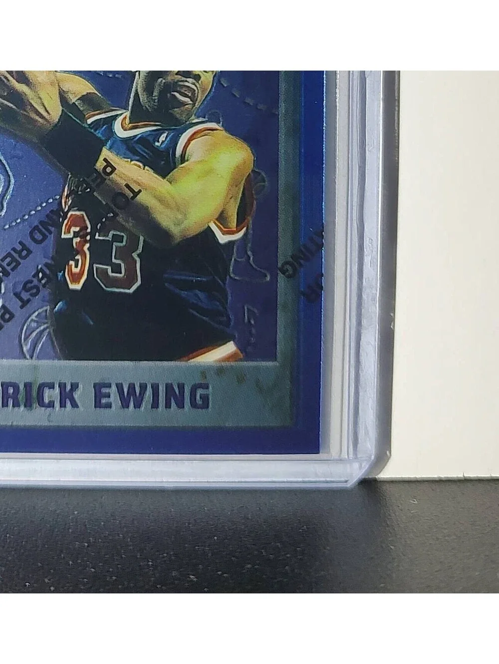 Patrick Ewing 1995-96 Topps Finest NBA #243 Card New York Knicks